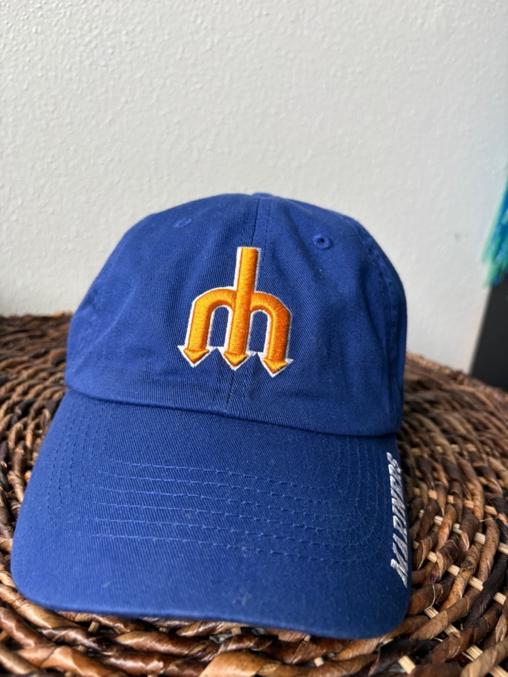 Seattle Mariners Retro Trident MLB adjustable hat  - One Size